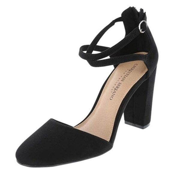 Christian Siriano Shoes - NIB Sz6.5 Christian Siriano Cross Strap Pump Heels